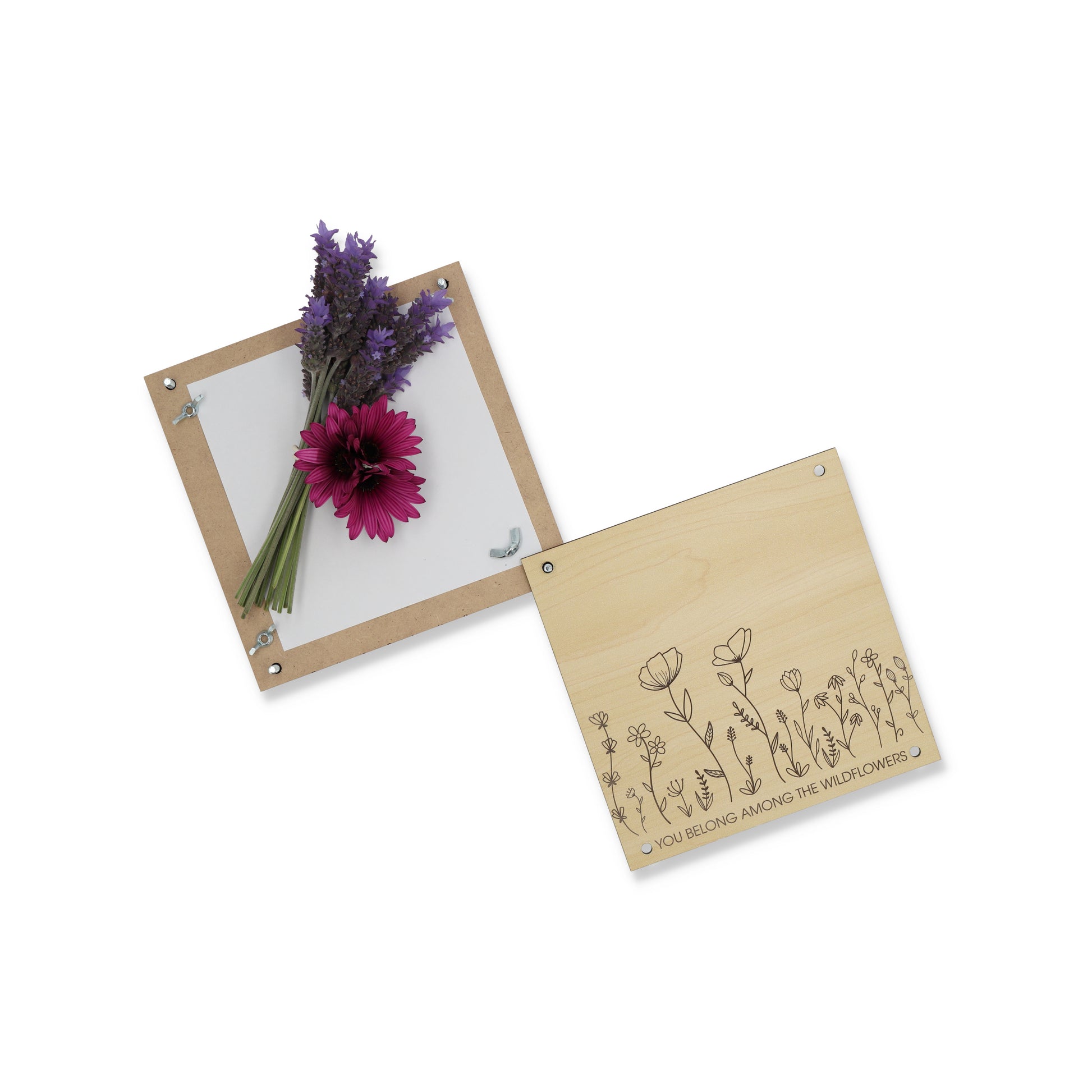 Wooden Flower Press — Nature King